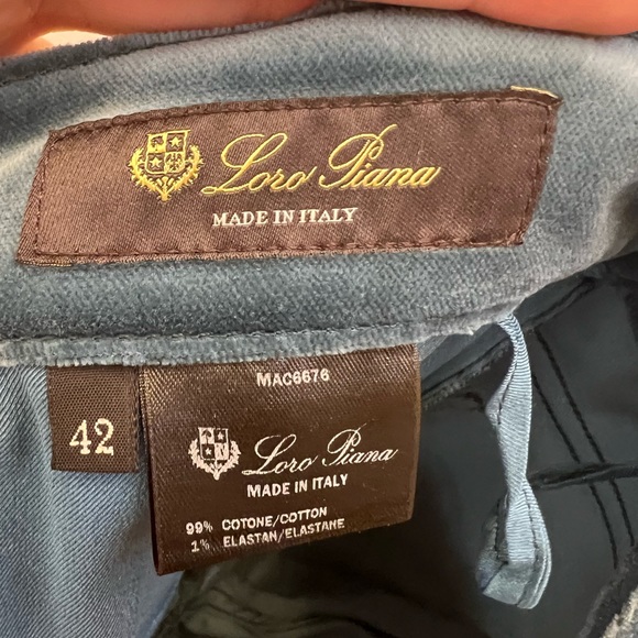 NWT Loro Piana Velvet Jeans - Picture 7 of 7